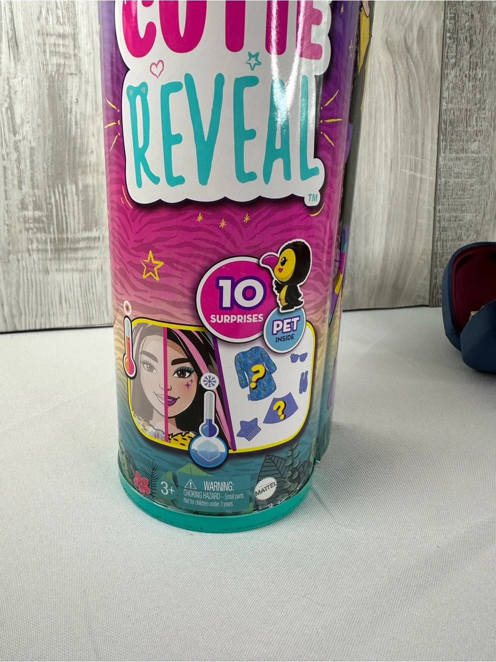 Barbie Cutie Reveal Surprise Toy - Pink & Teal